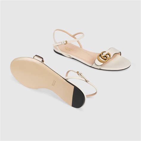 gucci white sandals uk|gucci white sandals flat.